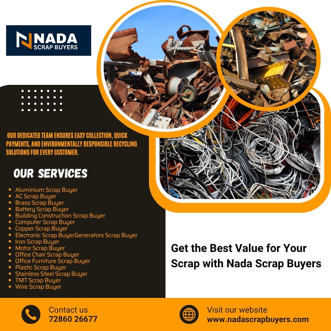 Machinery Scrap Buyers with Bulk Pickup Hyderabad | Best Scrap Prices & Fast Service