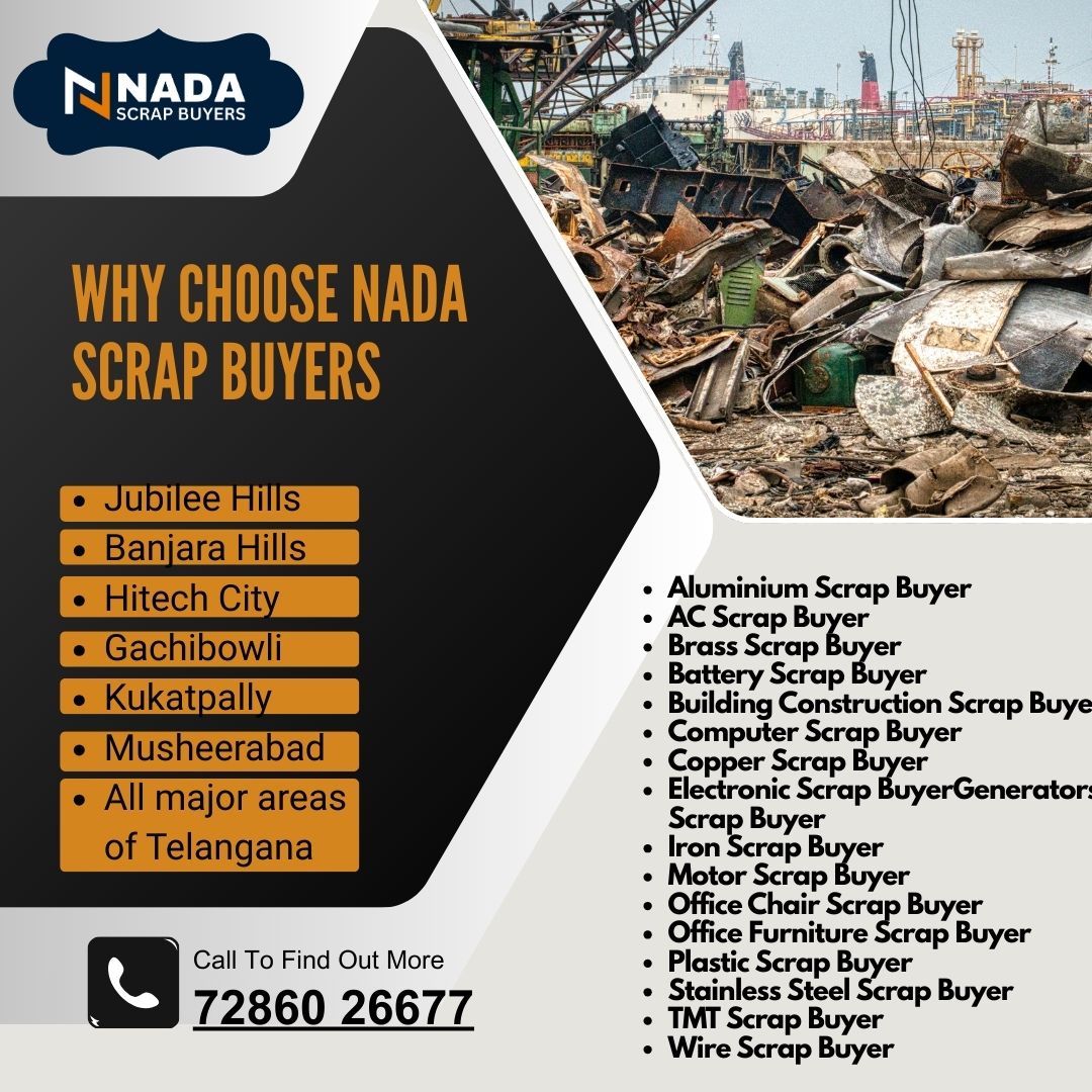 Scrap Buyers Near Me with Contact Number Hyderabad | 72860 26677