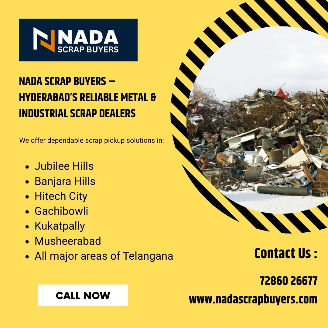 Large Quantity Scrap Buyers in Hyderabad Telangana | Bulk Scrap Pickup Services